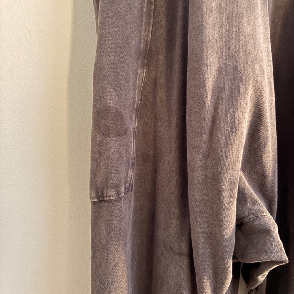 Free people washed black hot shot onesie with Pockets - Picture 3 of 6